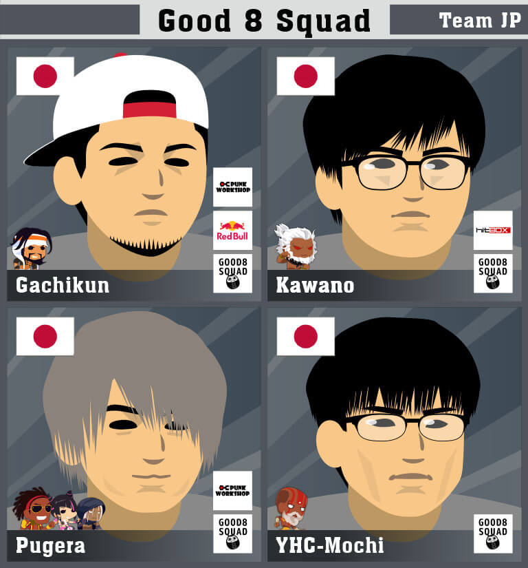 SFL2024ワールドチャンピオンシップ_日本代表_Good 8 Squad